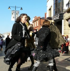 Molly Dancing at Cheltenham Folk Festival